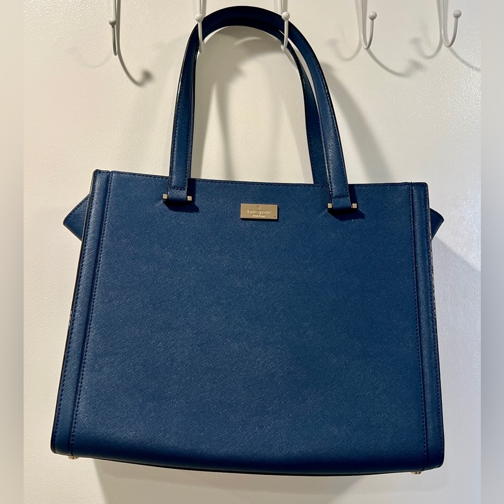 EUC Kate Spade Shoulder/Tote bag - Navy
